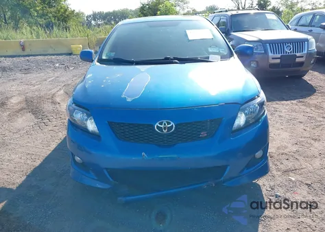 2009 Toyota Corolla S/Le/Xle из США, поврежденный, VIN 2T1BU40E89C117747